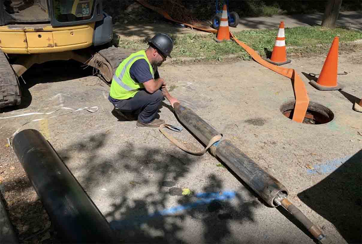 Pipe bursting in Lancaster, PA